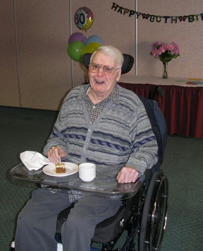 Don on his 80th birthday